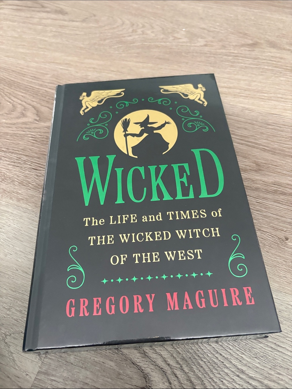Wicked by Gregory Maguire - Black and Green Hardcover